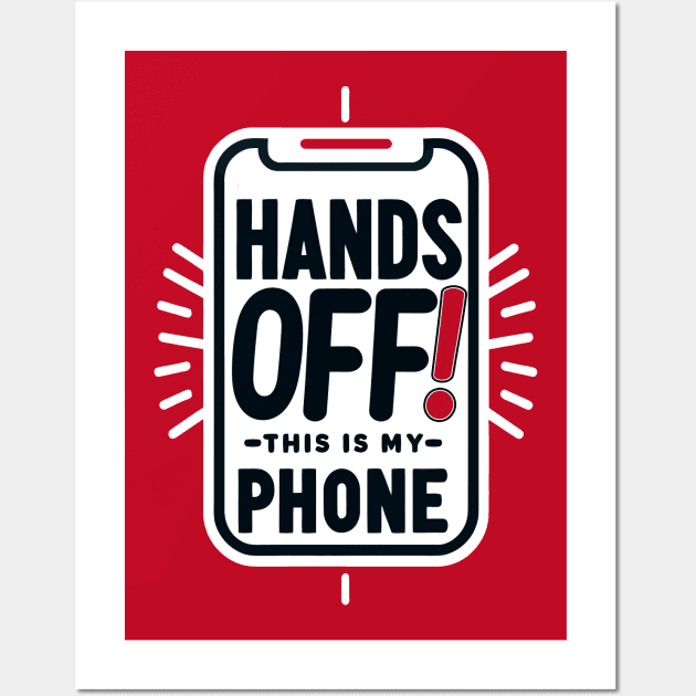 This Is My Phone Wall Art by Cutetopia